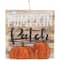 Pumpkin Patch Fall Harvest Wooden Wall Sign